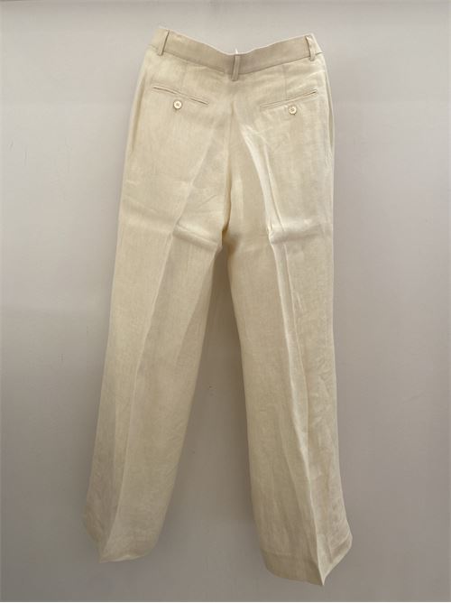 Pantaloni in tela di lino MAXMARA WEEKEND | 2351311231600012